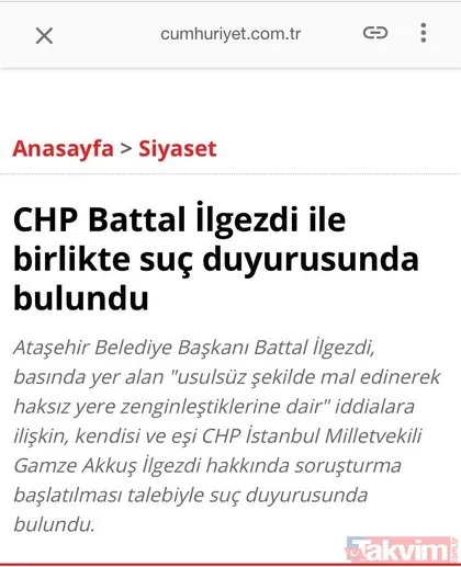 CHP belediye başkanlarından hep aynı taktik! Suçsuzuz dediler, tanık oldular!
