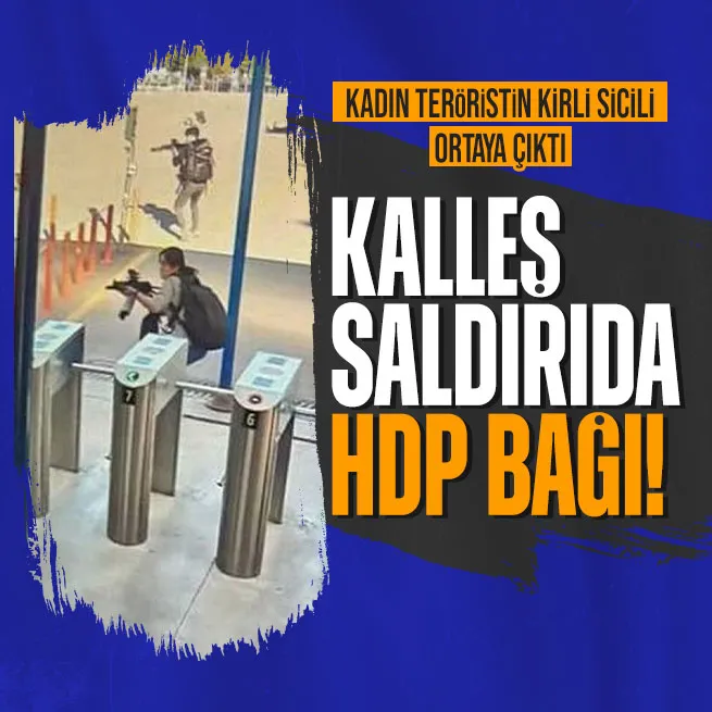 TUSAŞa saldıran PKKlı terörist Mine Sevjin Alçiçek eski HDP ilçe başkanı çıktı!