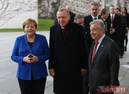 Berlin’deki zirvede Başkan Erdoğan rüzgarı