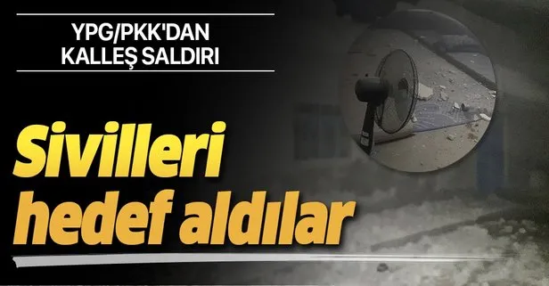 YPG/PKK'dan Cerablus'taki sivillere saldırı