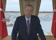 Son dakika: Başkan Erdoğandan, Doğu Akdeniz Çalıştayına video mesaj