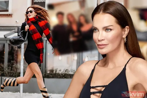 18’lik oğluna ve müstakbel gelinine bakın! Ebru Şallı yeni yaşını kutladı! Dekolteli minisiyle poz veren Ebru Şallı: “25 gibi...” - 1