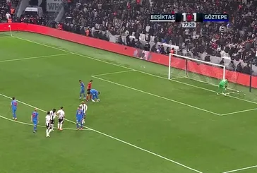 GOL: Romulo Cardoso | Beşiktaş 1 - 2 Göztepe