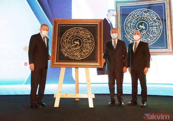 Başkan Erdoğan, Barutsan Roket ve Patlayıcı Fabrikası'nda yerli ve milli silah ve mühimmatları inceledi! - 14