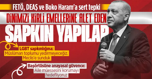 Başkan Erdoğan'dan İlçe Müftüleri İstişare Toplantısı'nda önemli açıklamalar