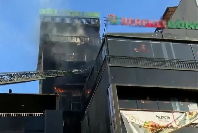 Otelde yangın faciası