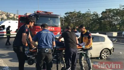 Hız gösterge ibresi takılı kaldı! TEM’de feci kaza