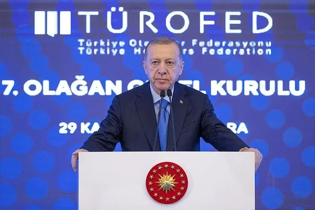 Başkan Erdoğan'dan Türkiye Otelciler Federasyonu 7. Olağan Genel Kurulu'nda önemli açıklamalar-6