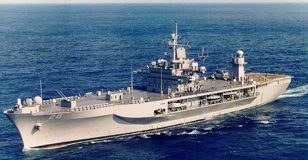 Soykırımın ortağı ABD, katil İsrail için 6. Filo komuta-kontrol gemisi USS Mount Whitney’i Doğu Akdeniz’e gönderiyor
