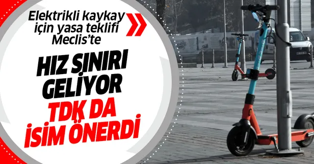 Elektrikli kaykaylar için TBMM'ye sunulan yasa telifine göre hız sınır 25 km olacak