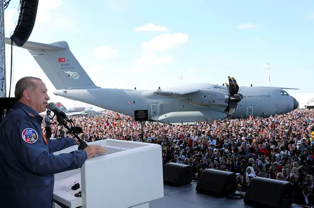 Başkan Erdoğan Teknofest'te konuştu