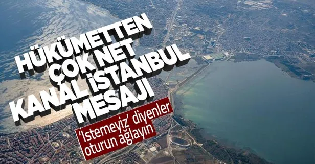 Bakan Kurum’dan net Kanal İstanbul açıklaması: Hiçbir iftira ve tehdide izin