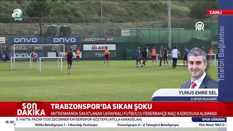 Trabzonspor’da Danylo Sikan şoku