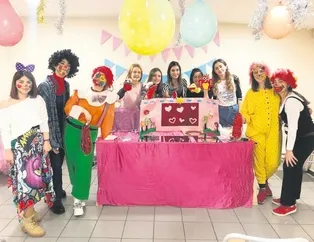 Çocukları sevindirdiler