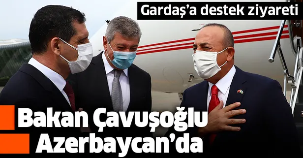 Son dakika: Bakan Mevlüt Çavuşoğlu Azerbaycan'da
