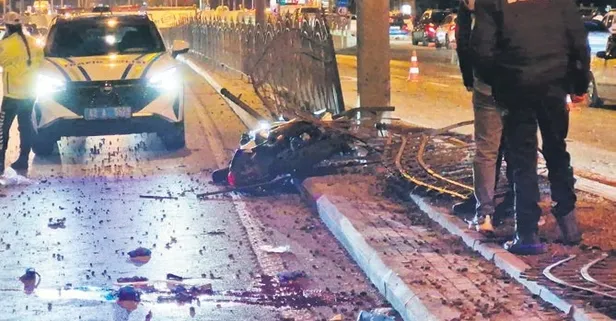 Konya’da acı ölüm: Aşırı hız yapan iki motosiklet çarpıştı!