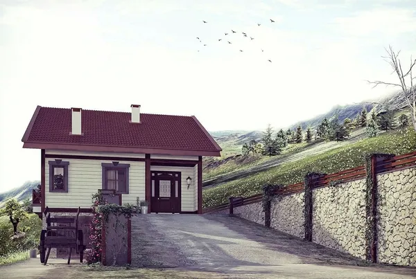 Şehit Eren'in mezarının yanında ailesine ev yapılıyor-2