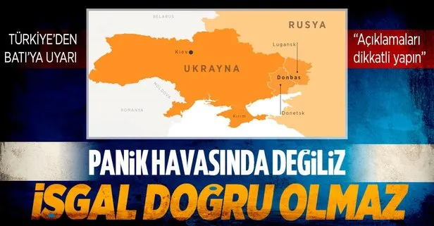 Dışişleri Bakanı Mevlüt Çavuşoğlu’ndan Rusya-Ukrayna krizine ilişkin açıklama: Şu anda bir panik havasında değiliz