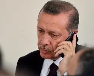 Erdoğan’dan Sancaklı’ya taziye telefonu