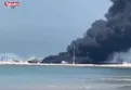 İran'da metanol deposunda patlama! İşte o anlar