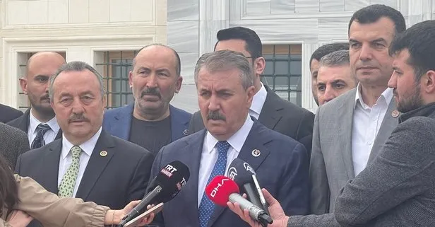 BBP lideri Mustafa Destici: Sayın Cumhurbaşkanımız ilk turda seçimi kazanacaktır
