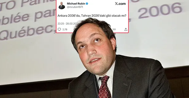 CIA'in kuduz köpeği Michael Rubin yine sahnede! Derin Amerika'dan "Sıra Türkiye'de" tehdidi: "2026 Tahran 2036 Ankara"