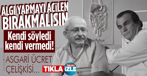 Kılıçdaroğlu’nun asgari ücret algısı elinde patladı! Dün 5376 TL olmalı dedi, bugün kendi belediyelerine 4500 lira verdi