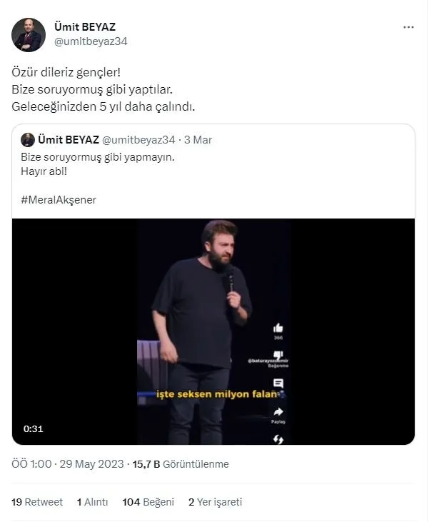 iyi-partiden-kilicdarogluna-pes-pese-salvolar-aksenerin-masayi-devirdigi-gunu-hatirlatti-ozur-dileriz-gencler-1685386671830.jpeg 8'li koalisyonda gerilim tavan! İYİ Parti'den mağlup Kılıçdaroğlu'na bombardıman: Akşener'in A takımından '3 Mart' göndermesi-3