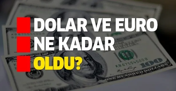 Dolar ve euro ne kadar oldu? Hafta sonu dolar ve euro alış satış fiyatları kaç TL?