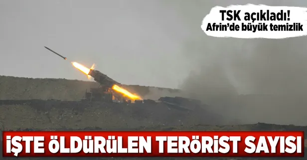 TSK: 303 terörist etkisiz hale getirildi