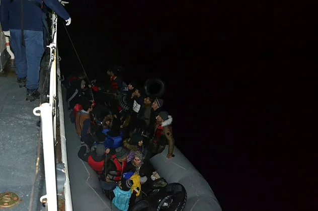 Çanakkale'de 67 kaçak göçmen yakalandı