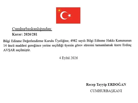 Atama kararları Resmi Gazete'de yayımlandı: 12 ülkeye yeni büyükelçiler ve çok sayıda kuruma üst düzey görevlendirme-6