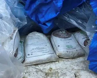 200 çuvalda 10 ton bomba