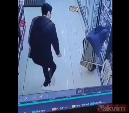 Markette etek altı görüntüleri çeken sapık komiser Serdar Erdoğan çıktı! O sapık tutuklandı