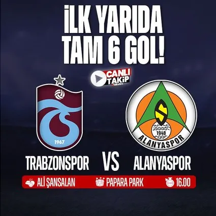 Trabzonspor - Alanyaspor | CANLI