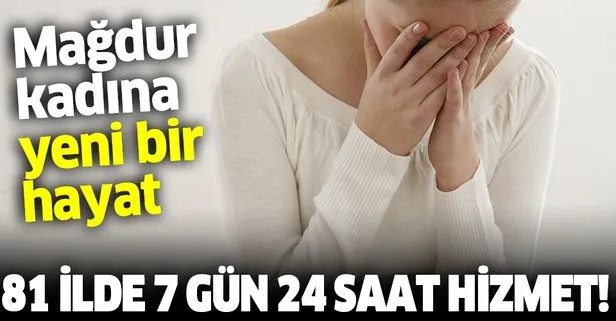 Mağdur kadına yeni bir hayat