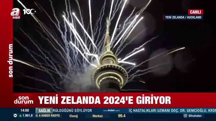 Yeni Zelanda 2024 yılına girdi