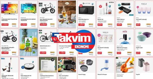 Hafta sonunu da kapsıyor! BİM KATALOG: 4 Ağustos 2023 müjdesi az evvel duyuruldu! Vakum makinesi 599 TL, soğan / patates saklama kabı 69 TL...