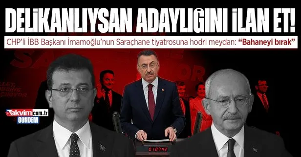 Oktay’dan CHP’li İmamoğlu’nun Saraçhane’deki mağduriyet tiyatrosuna sert tepki: Kendine güvenen delikanlıca adaylığını ilan etsin