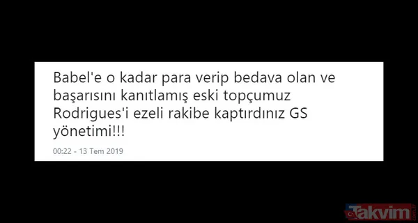 Galatasaray taraftarı Fenerbahçe'nin Garry Rodrigues transferi sonrası çıldırdı - 16