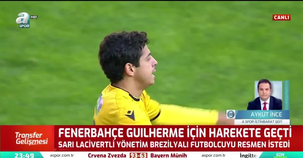 Fenerbahçe'den Beşiktaş'a Guilherme çalımı! Yönetim resmen istedi...