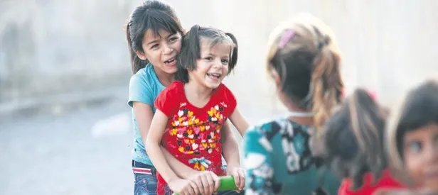 Cerablus'ta çocuk sesleri