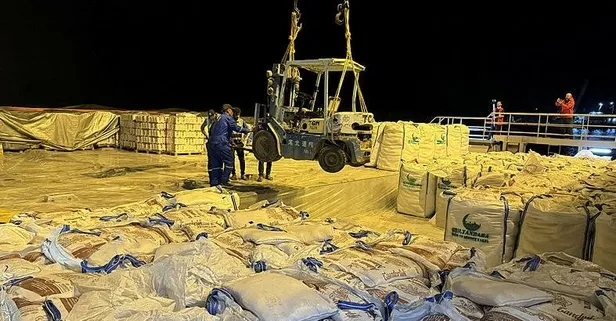 Türkiye'den yardım eli! Gazze'ye insani yardım götüren "9. İyilik Gemisi" El-Ariş Limanı açıklarına ulaştı