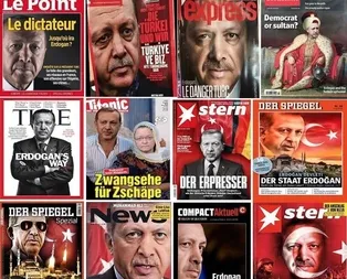 Batı medyasında Erdoğan’a küstah saldırılar