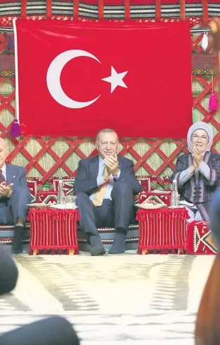 Başkan Erdoğan, Bahçeli ile birlikte Malazgirt Zaferi’nin 949. Yıldönümü kutlamalarına katıldı