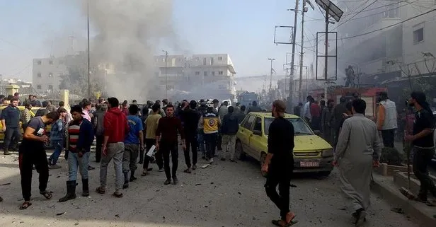 Bab'da SMO aracına bombalı saldırı