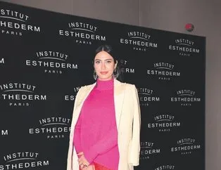 Gamze Karaman Keçeli, Institut Esthederm’in yeni serisi için özel davetteydi