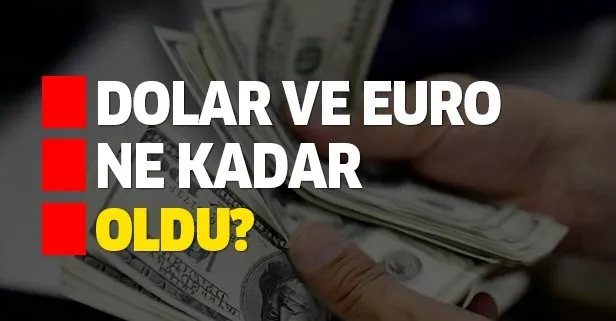 Dolar ve euro ne kadar oldu?