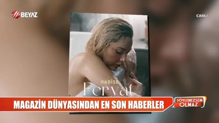 Hadise'nin küvetten paylaştı! Çırılçıplak hali sosyal medyada olay oldu