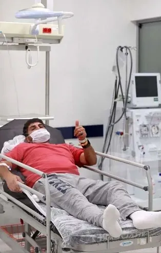 Emrullah Gülüşken, koronavirüs tedavisinden sonra taburcu edildi